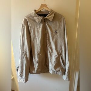 Ralph Lauren Men's Beige Windbreaker